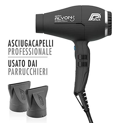 Parlux Alyon Air Ionizer Tech Hair Dryer Matt Black 1Stuks Parlux Alyon Air Ionizer Tech Hair Dryer Matt Black 1Stuks