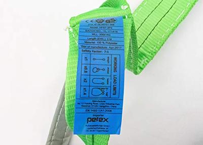 Petex 47102313 Hijsband Werklast (WLL): 2 t Groen EN 1492-1 DIN 1492-1