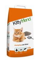 Kitty Friend Clumping kattenbakvulling 10 liter - thumbnail