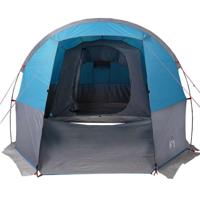 VidaXL Tunneltent 4-persoons waterdicht blauw - thumbnail