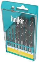 Heller 205241 Hout-spiraalboorset 8-delig 3 mm, 4 mm, 5 mm, 6 mm, 7 mm, 8 mm, 9 mm, 10 mm Cilinderschacht 1 set(s) - thumbnail