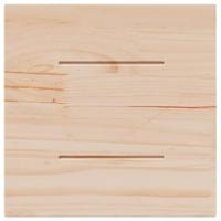 Tafelblad vierkant 40x40x2,5 cm massief grenenhout - thumbnail