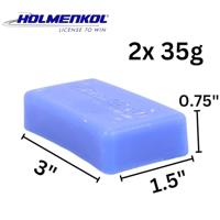 Holmenkol Ultra Mix 2x35g Ski & Snowboard Wax 1 - thumbnail