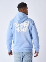 Project X Paris Papillon Hoodie Heren Lichtblauw - Maat XL - Kleur: Lichtblauw | Soccerfanshop - thumbnail