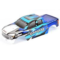FTX Carnage 2.0 printed bodyshell - Blue (FTX6345B) - thumbnail