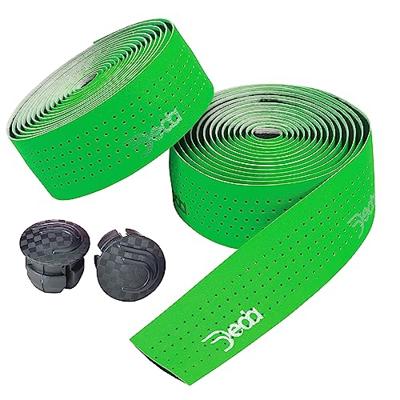 Deda stuurtape geperforeerd fluo groen