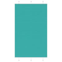 Pliss rolgordijn 115x200cm stofbreedte 114,4cm petrol groen - thumbnail