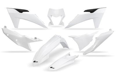 UFO PLAST kappenset trim kit ufo ktm white