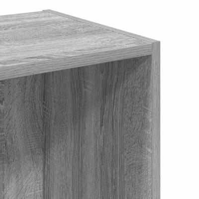 Boekenkast 40x30x152 cm bewerkt hout grijs sonoma eikenkleurig Boekenkast 40x30x152 cm bewerkt hout grijs sonoma eikenkleurig