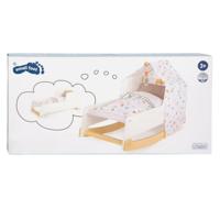 Small Foot - houten schommel poppenbed little button - thumbnail