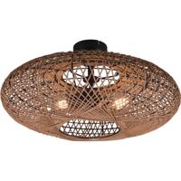 Mat Zwarte LED Plafondlamp - 2-Lichts - E27 Fitting - Aluminium - thumbnail