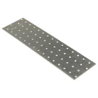 Platen geperforeerd 20 st 2 mm 300x80 mm gegalvaniseerd staal - thumbnail