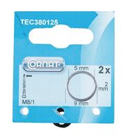 Cornat Dichting O-Ring Flexibel M8 D5 2St - TEC380125 - thumbnail