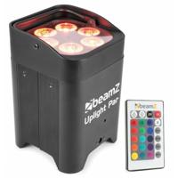 BeamZ BBP96 verticale LED par op accu RGBWA+UV - thumbnail