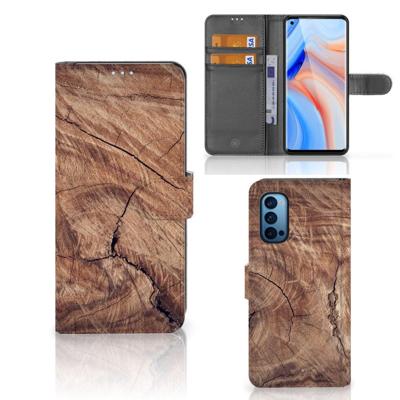 OPPO Reno 4 Pro 5G | Book Style Case | Tree Trunk