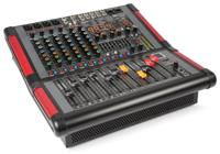 Power Dynamics PDM-S804A 8 kanaals mixer met versterker - thumbnail