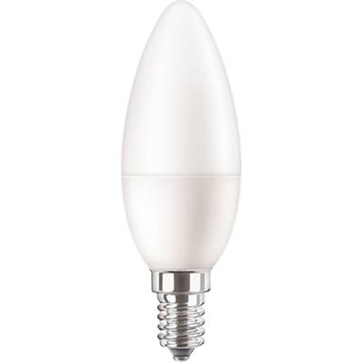 Philips LED 31250000 LED-lamp Energielabel F (A - G) E14 Kaars 5 W = 40 W Warmwit (Ø x l) 35 mm x 106 m Niet dimbaar 1 stuk(s)