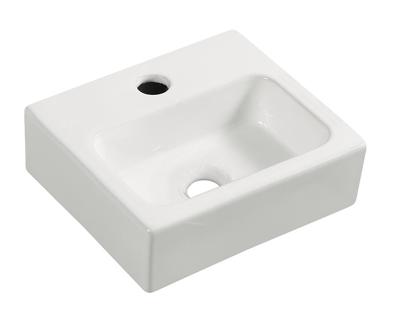 Wiesbaden Leto mini fontein 28 x 24, 5 x 9 cm keramiek glans wit Wiesbaden Leto mini fontein 28 x 24, 5 x 9 cm keramiek glans wit