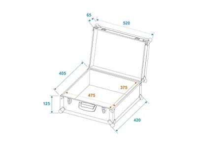 ROADINGER Universal Case Pick 52x42x18cm - thumbnail