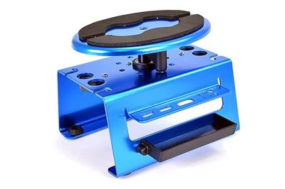 Fastrax aluminium deluxe auto standaard, roterend - Blauw Fastrax aluminium deluxe auto standaard, roterend - Blauw