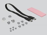 Delock 42609 externe 2,5-inch behuizing voor M.2 NVMe PCIe SSD met USB 3.1 Gen 2 USB Type-C - thumbnail