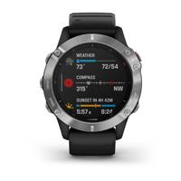 Garmin Fenix 6 GPS Sporthorloge 47 mm Standaard - Zwart - thumbnail