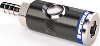 Promat/Tecwerk Luchkoppeling met drukknopontgrendeling | DN 7,4, tuit aluminium | slangwijdte LW 6 - 4000351996 - thumbnail