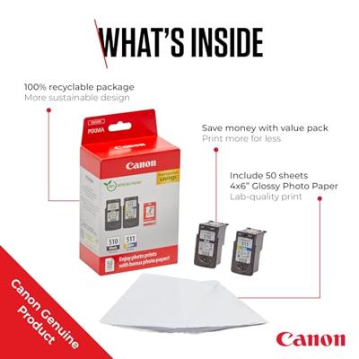 Canon Inktcartridge PG-510+CL-511 Origineel 2-pack Zwart, Kleur 2970B017 - thumbnail