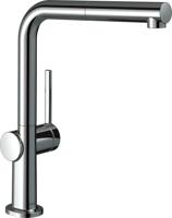 Hansgrohe Talis 1-gr keukenmkr 270 m/uittrekb uitloop sBox chroom 72809000 - thumbnail