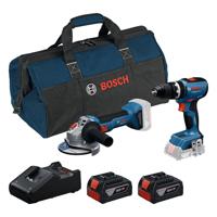 Bosch Blauw Accutoolkit Combipack 18V GSB 18V-65 + GWS 18V-8 | 2x GBA 18V 4.0Ah + Lader GAL 18V-40 - 0615A5008Z - thumbnail