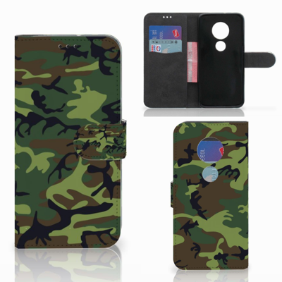 Motorola Moto G7 | G7 Plus | Telefoon Hoesje | Army Dark Motorola Moto G7 | G7 Plus | Telefoon Hoesje | Army Dark