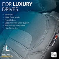 Original Design Stoffen Stoelhoezenset 1+1 passend voor Volkswagen Caddy IV Box 2015-2020 (Trendline OT56082OD - thumbnail