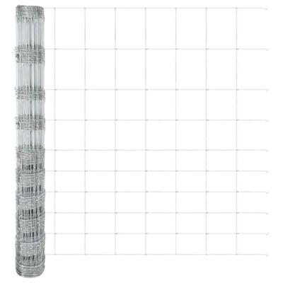 Weidehekwerk Zilver 25 x 1.2 m Gegalvaniseerd staal