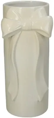 Vaas Strik Wit 25 cm hoog