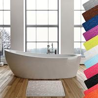 MSV Badkamerkleedje|badmat - kiezel - vloer - beige - 50 x 80cm - thumbnail