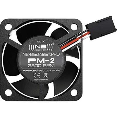 NoiseBlocker BlackSilent Pro PC-ventilator Zwart (b x h x d) 40 x 40 x 20 mm NoiseBlocker BlackSilent Pro PC-ventilator Zwart (b x h x d) 40 x 40 x 20 mm