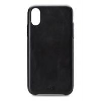 Senza Pure Leather Cover Apple iPhone Xs Max Deep Black - thumbnail