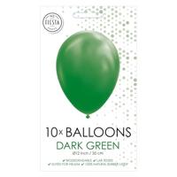 Globos Ballonnen donkergroen 30cm, 10st. - thumbnail