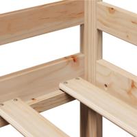 Slaapbank met lades 80x200 cm massief grenenhout - thumbnail