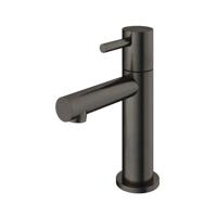 Hotbath Cobber Fonteinkraan opbouw - L-uitloop 8.5cm - verouderd ijzer E001AI - thumbnail