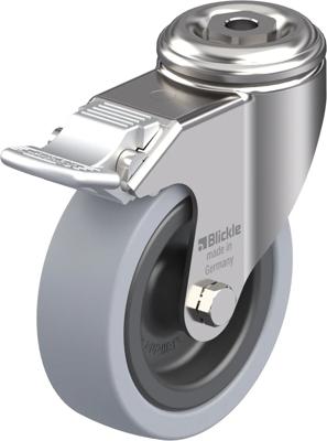 Blickle LKRXA-VPA 101G-11-FI Zwenkwiel met rem Wieldiameter: 100 mm Draagvermogen (max.): 110 kg 1 stuk(s) Blickle LKRXA-VPA 101G-11-FI Zwenkwiel met rem Wieldiameter: 100 mm Draagvermogen (max.): 110 kg 1 stuk(s)