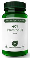 AOV 401 Vitamine D3 10 mcg Vegacaps - thumbnail