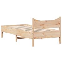 Bedframe zonder matras massief grenenhout 90x190 cm - thumbnail