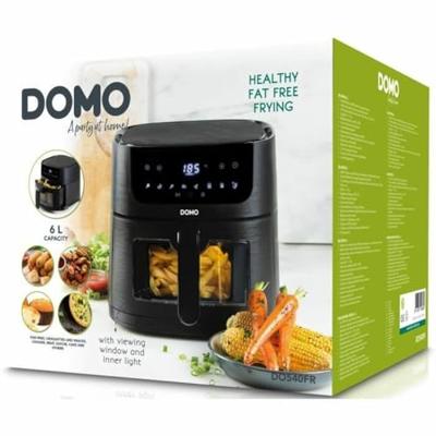 Heteluchtfriteuse - DOMO - DO540FR - 6L - Digitaal scherm - 8 programma's - Deli-Fryer