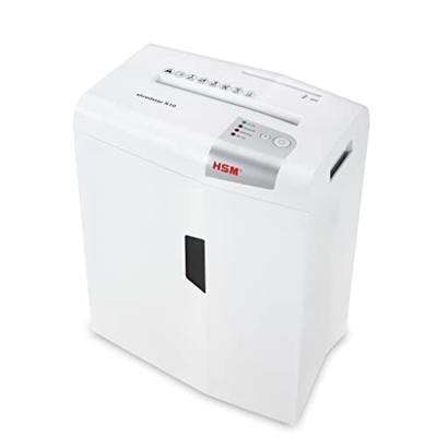 HSM shredstar X10 Papierversnipperaar 10 vellen Cross cut 4.5 x 30 mm P-4 20 l Ook geschikt voor CDs, DVDs, Nietjes, Paperclips, Creditcards