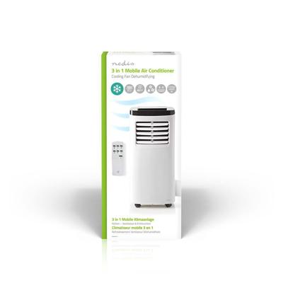 Nedis Mobiele airconditioning - Airco - 7000 BTU - Energieklasse A - Afstandsbediening - Timerfunctie