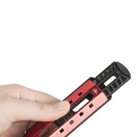 Hama Solid III Tafelstatief voor Smartphones 80 cm Zwart/Rood - thumbnail