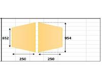 Interline ondertapijt 8,50 x 4,90 m (ovaal) - thumbnail