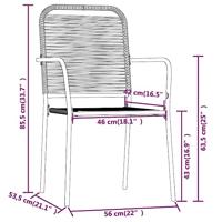 9-delige Tuinset zwart - thumbnail