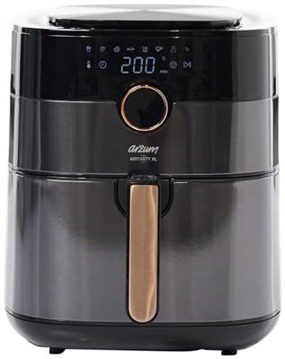 arzum AR2074-B Airfryer 6 l Timerfunctie, Oververhittingsbeveiliging Koper, Zwart - thumbnail